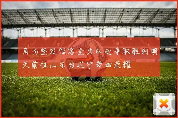 乌戈坚定信念全力以赴争取胜利明天前往山东为辽宁带回荣耀